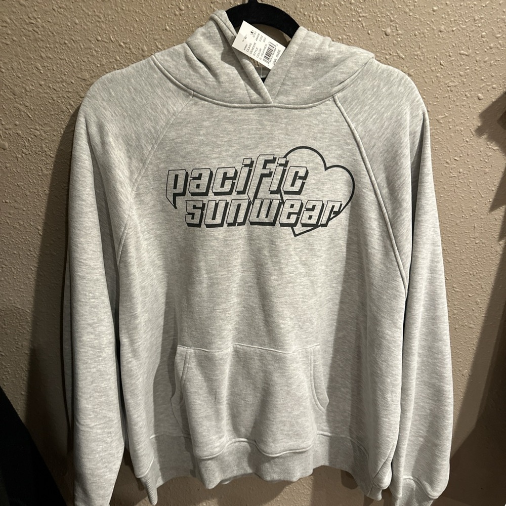 PacSun Light Gray Hoodie